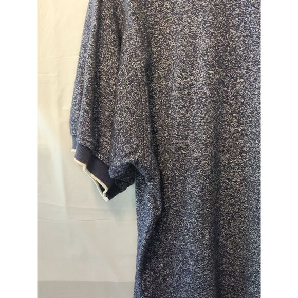 Dynasty Dallas Cowboys Blue Speckled Embroidered Logo Collared Polo Shirt - Picture 3 of 7